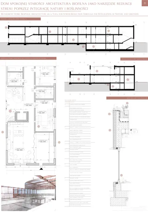 Sections A–A and B–B, 1:50 plan fragment, build-ups and 1:20 detail